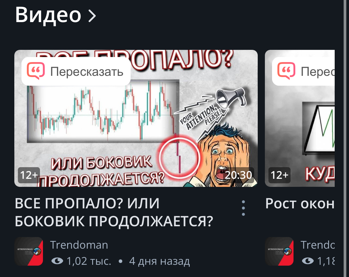 trendoman телеграм