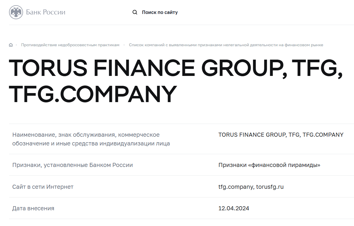 torus finance group