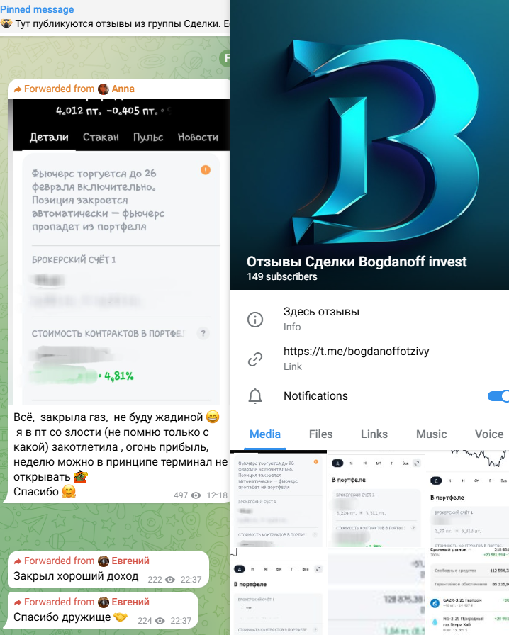 обзор рынка богданофф vk