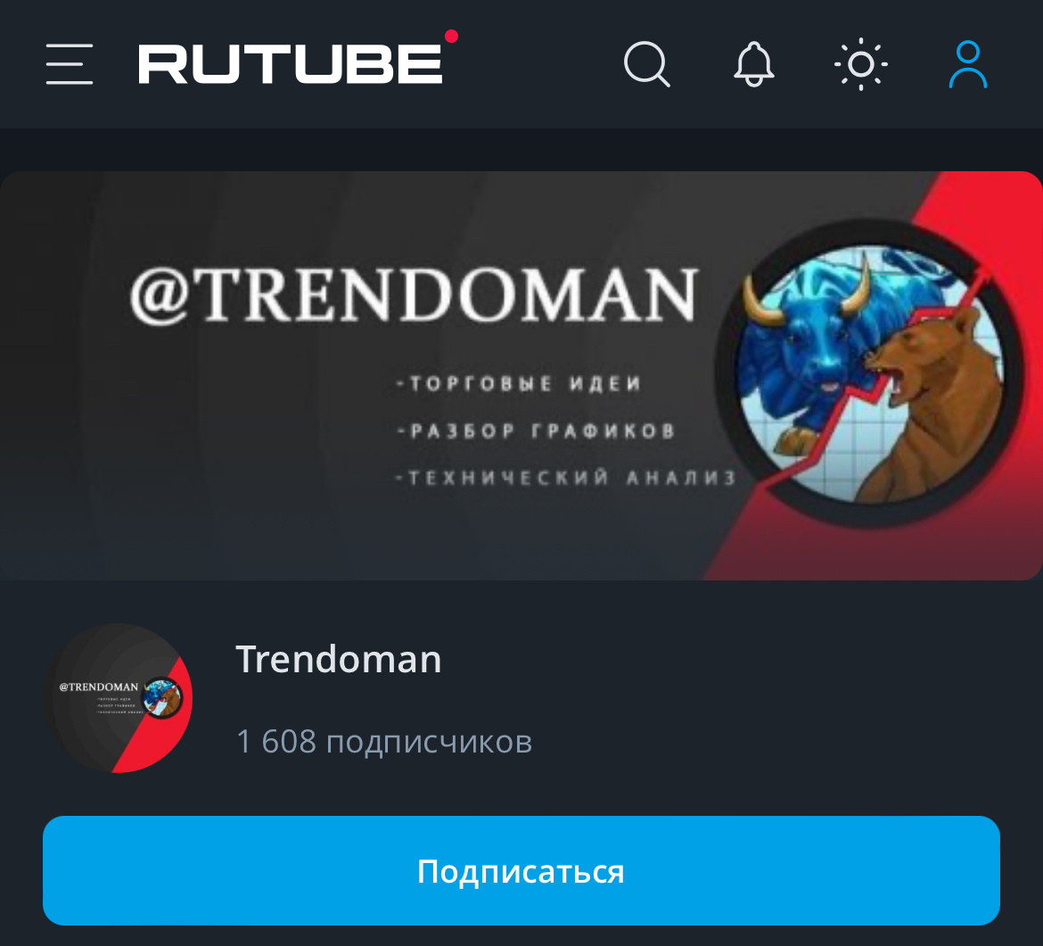 trendoman торговые сигналы телеграм