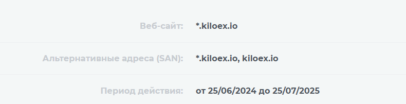 kiloex биржа
