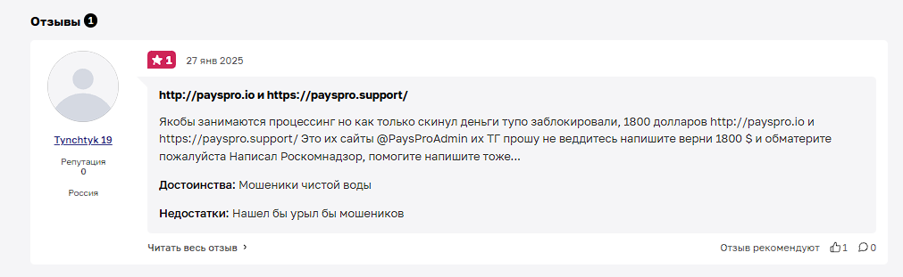 pays pro отзывы