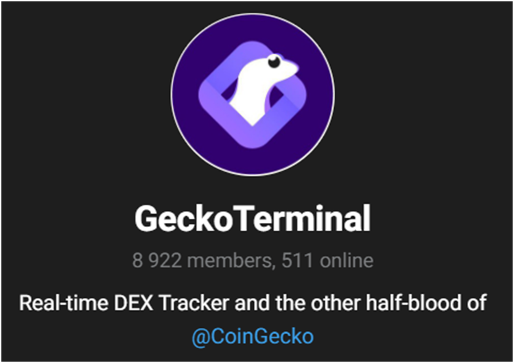 geckoterminal как торговать