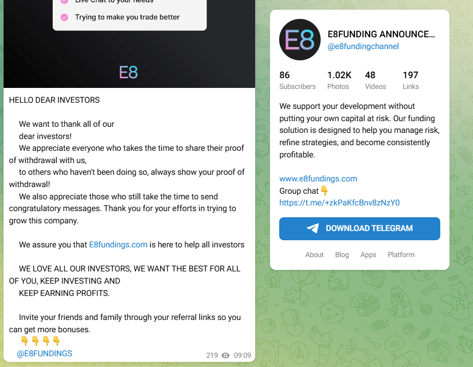 E8Funding